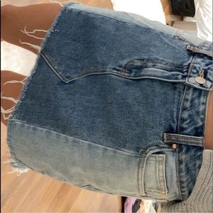 Pacsun Jean skirt size 25